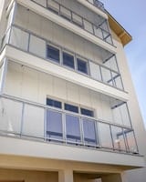 glass balcony enclosures